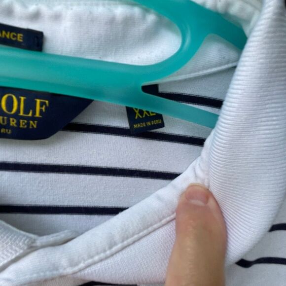Polo Golf Ralph Lauren size XXL striped polo. - Picture 6 of 11